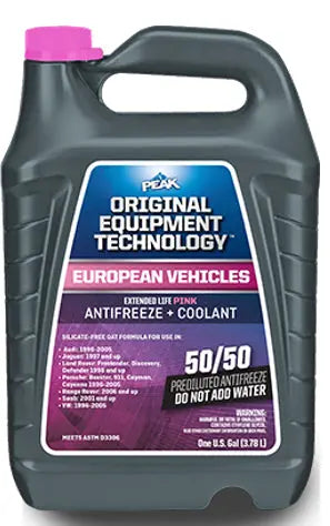 PEAK OEM European Pink 50/50 Antifreeze - PEPB53 by PEAK/HERCLNR