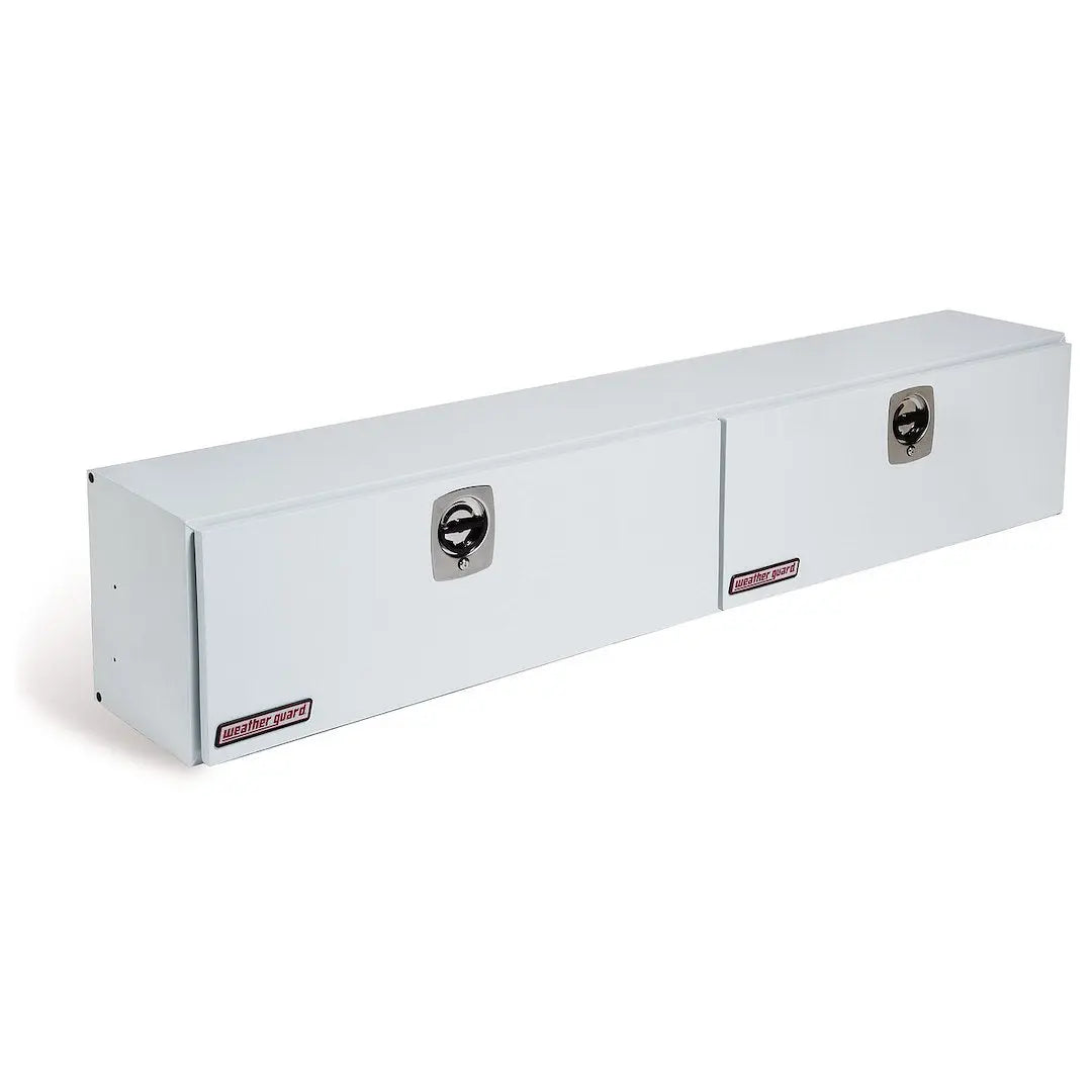 WeatherGuard Steel Hi Side Truck Toolbox - White, Part Number 296302