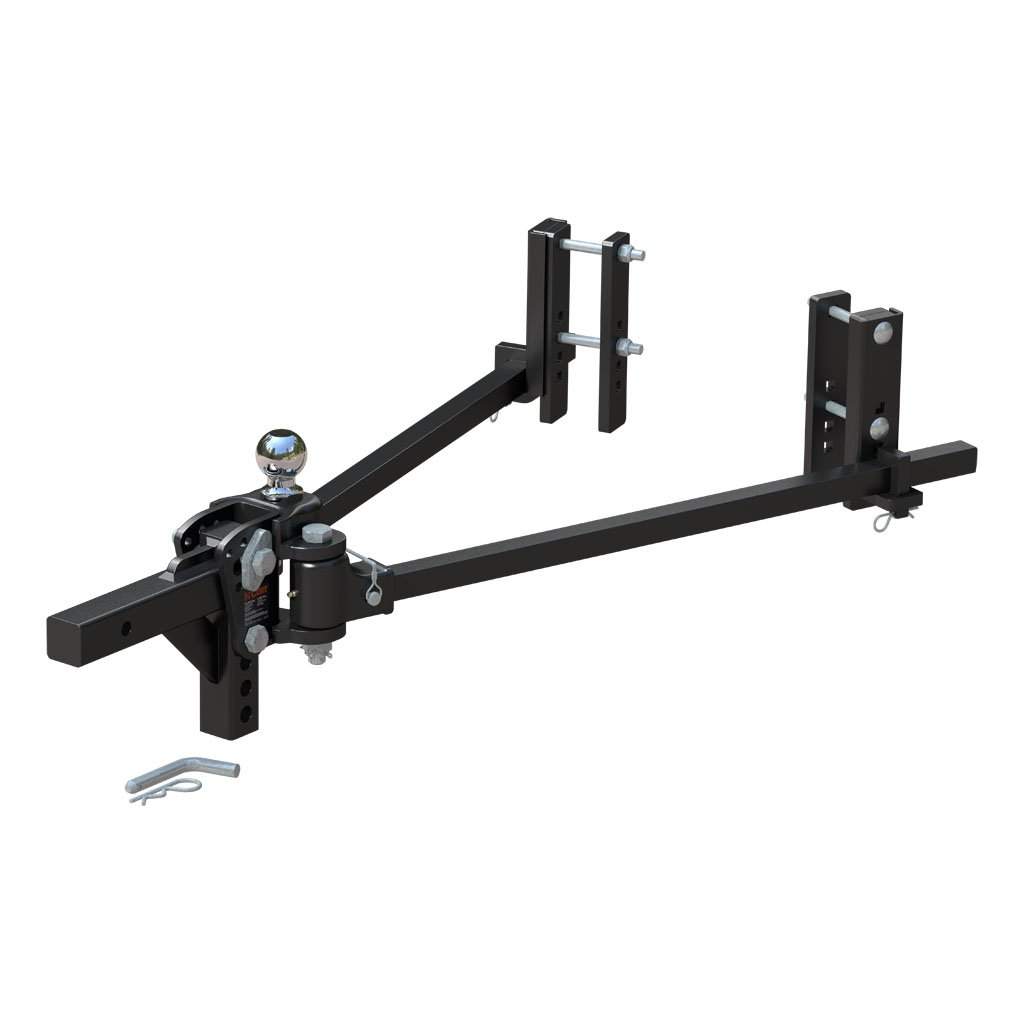 CURT Manufacturing WD Trunnion 8K-12K with Brackets - Heavy Duty Trailer Axle Part 17355