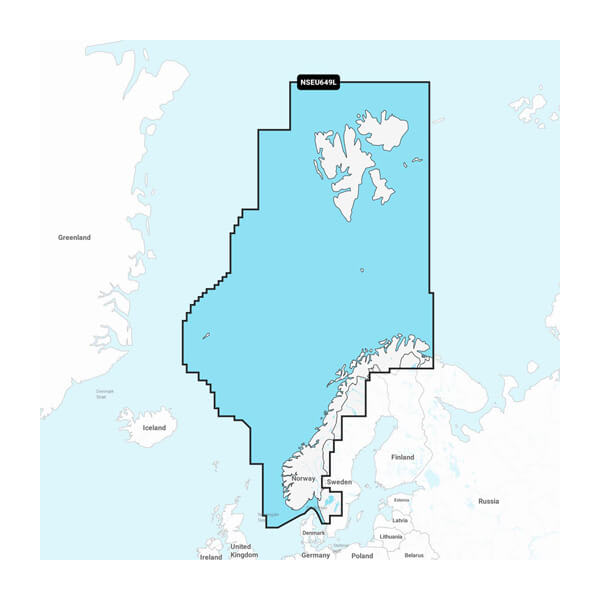 Garmin Carto 010C127620 Norway Navionics+ Marine Chart for Garmin Devices