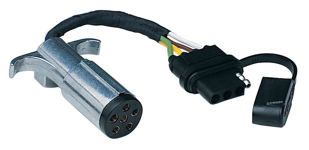 Hopkins 47315 6-Way Round Plug to 4-Way Adapter for Trailer Wiring
