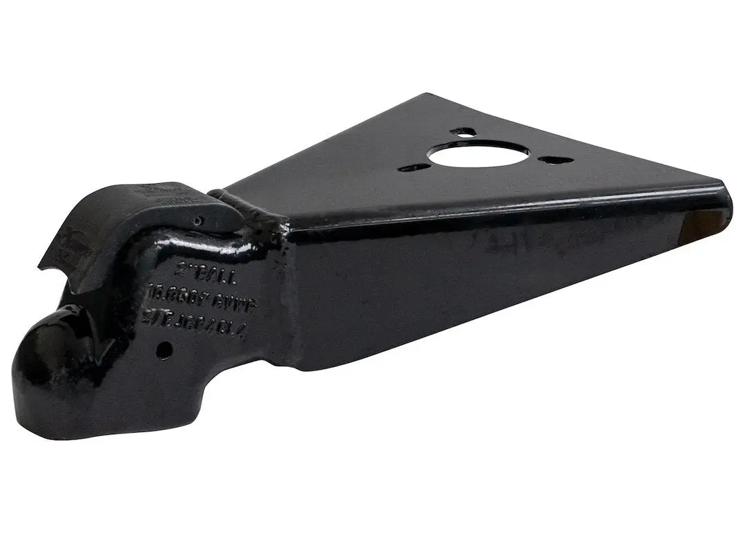 DEMCO 1669881 2' Cast Head A-Frame Coupler Black for RV and Trailer Connections