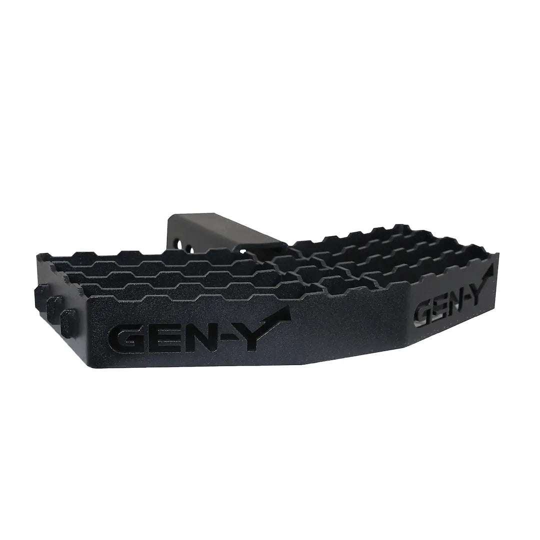 GEN-Y HITCH Rebel 2' Shank Serrated Hitch Step - Durable Trailer Accessory