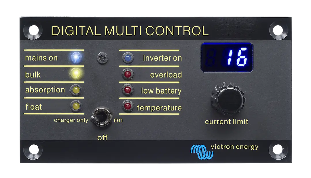 Victron Energy Digital Multi Control 200/200A - Remote Battery Management Panel