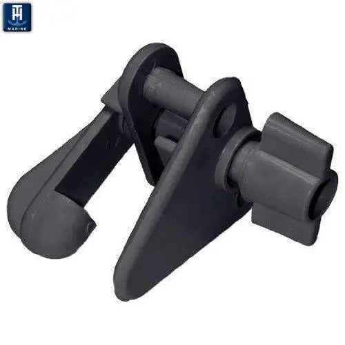 T-H Marine Black Gate Latch (Part Number: GL1DP) for Secure Marine Gate Closure