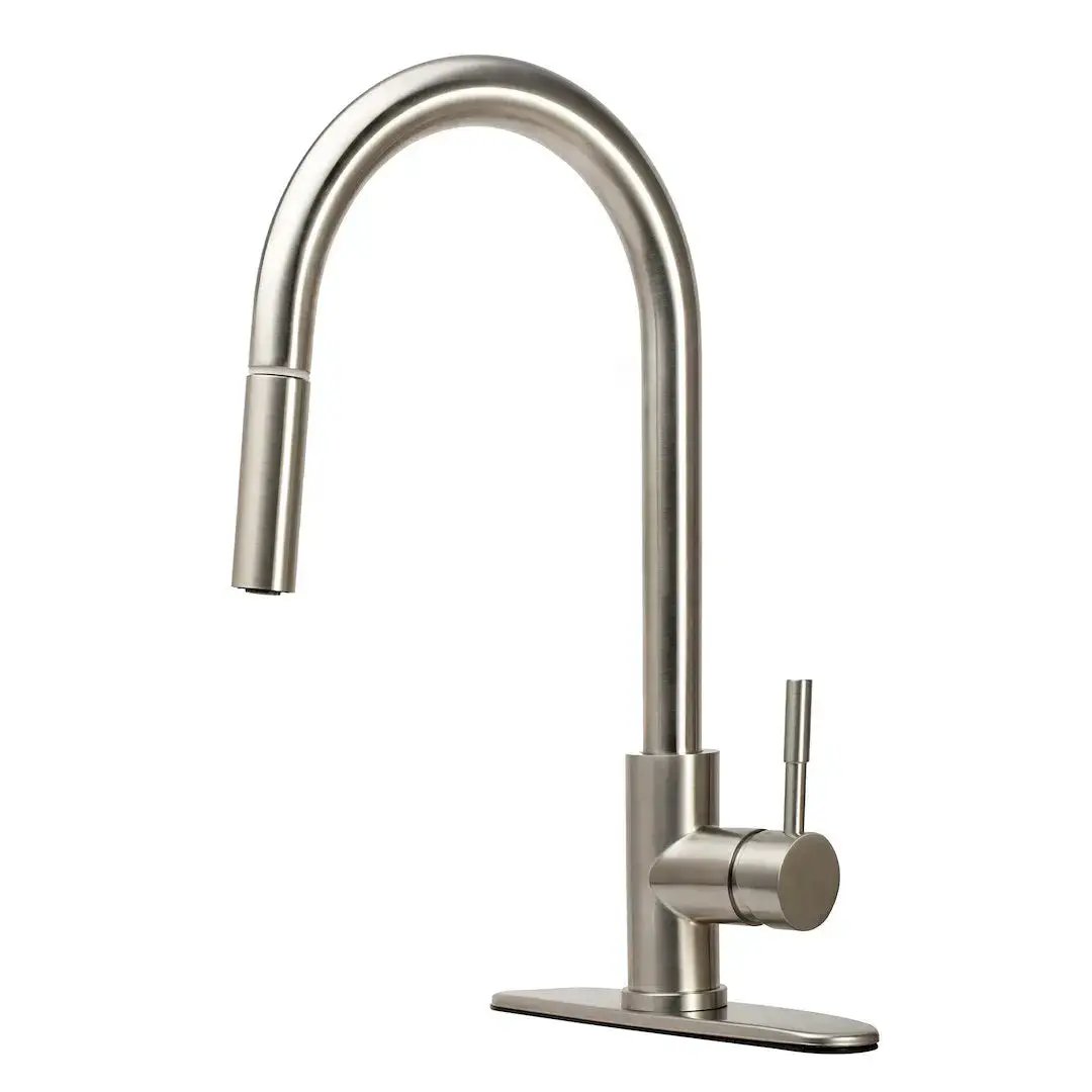 DURA FAUCET MK530SLKSN Streamline Pull-Down RV Kitchen Faucet by DURA FAUCET