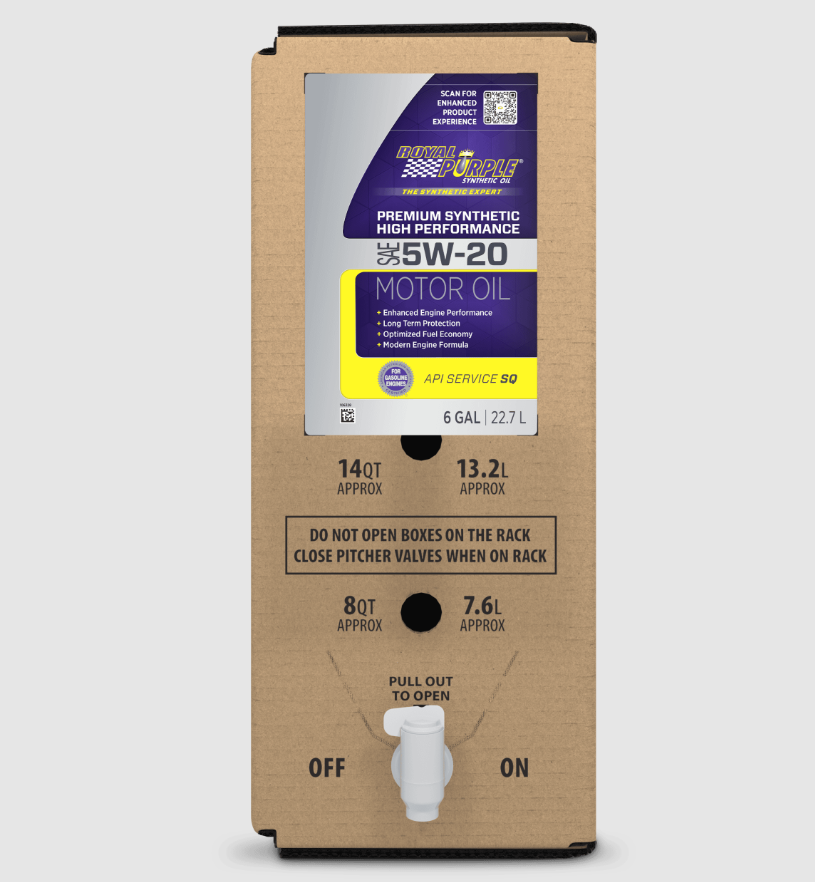 Royal Purple 01520C SAE 5W-20 Motor Oil, 6-Pack