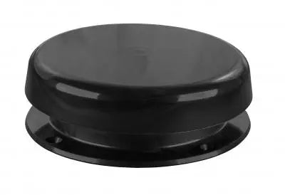 JR Products Mushroom Style Plumbing Vent in Black - Part Number 0229115