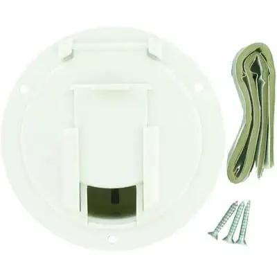 Vaterra LLC A102137VP Cable Hatch, Lightweight Round Panel Cover by VALTERRA LLC