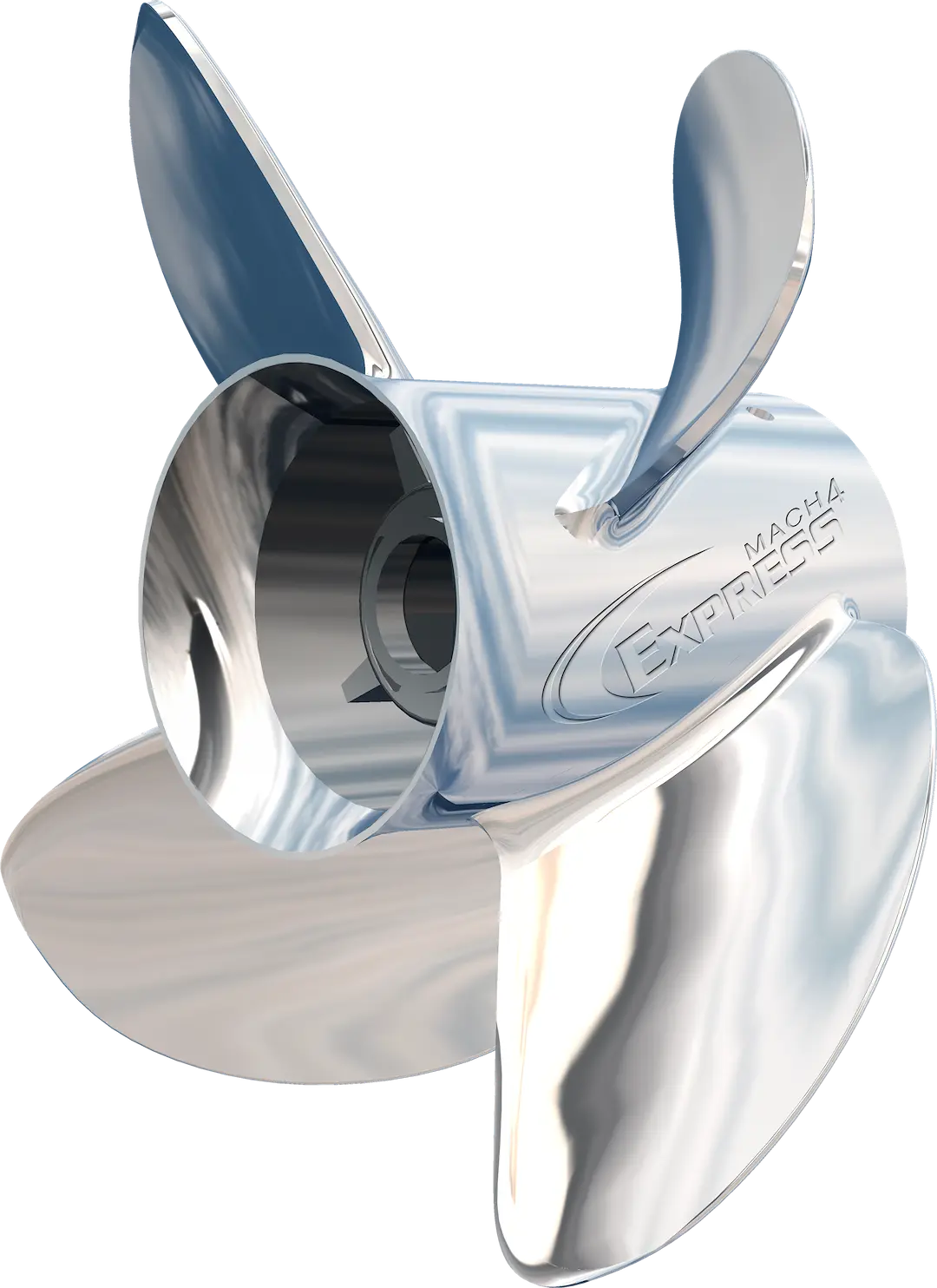 Turning Point 15x15 ExpressMach4 4B LH SS Prop - Precision Marine Propeller