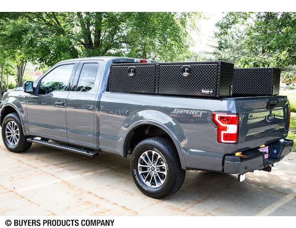 Buyers Products Aluminum Topside Toolbox 16x13x72 - Durable Storage Solution