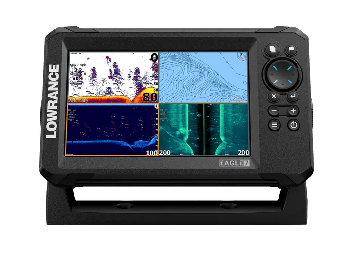 Lowrance Eagle 7 SplitShot Marine Fishfinder with HD Display