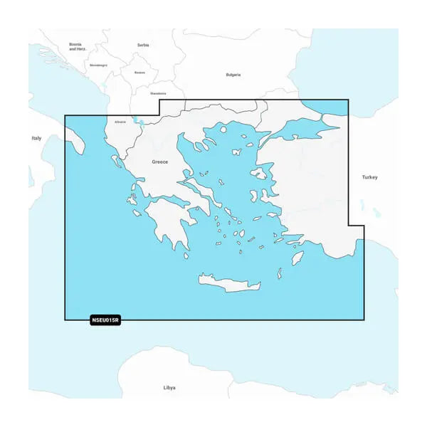 Garmin Carto AEGEAN SEA & Sea of Marmara Navigation Map - Part Number 010C124020