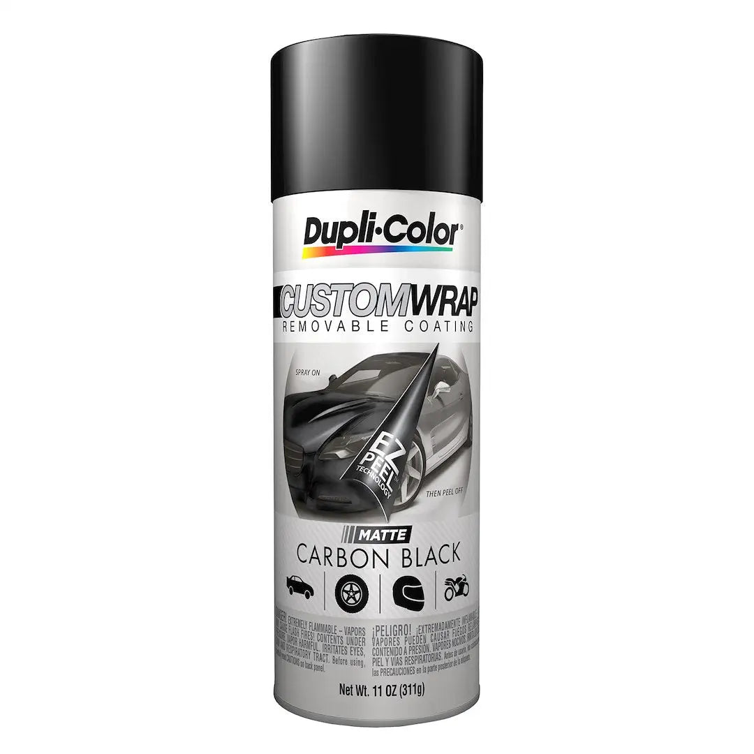 VHT Custom Wrap Carbon Black 11 oz - Durable Automotive Coating (Part #CWRC794)
