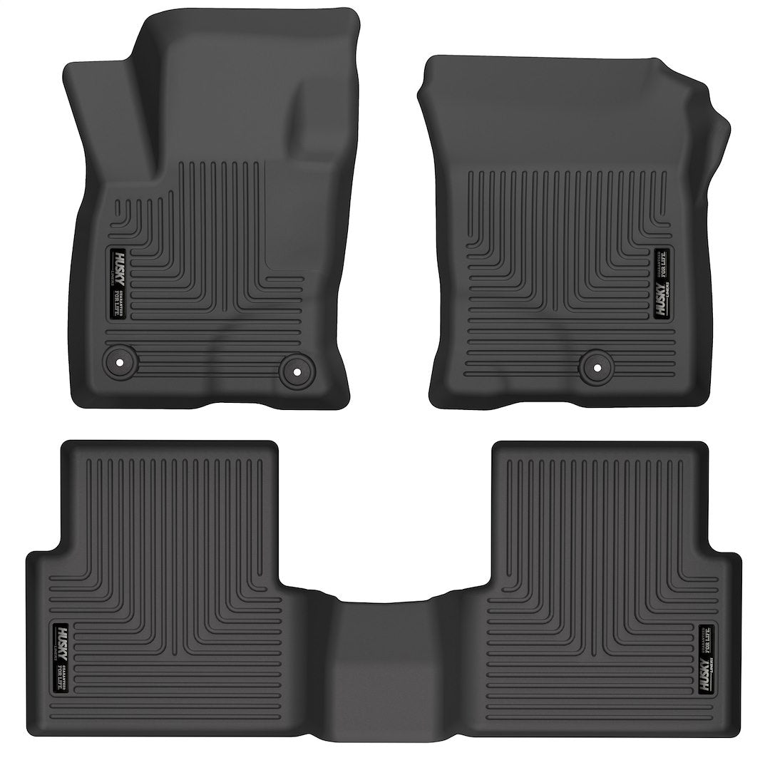 HUSKYLINER Front & Second Seat Floor Liners for Ford Bronco Sport (2021-2026)