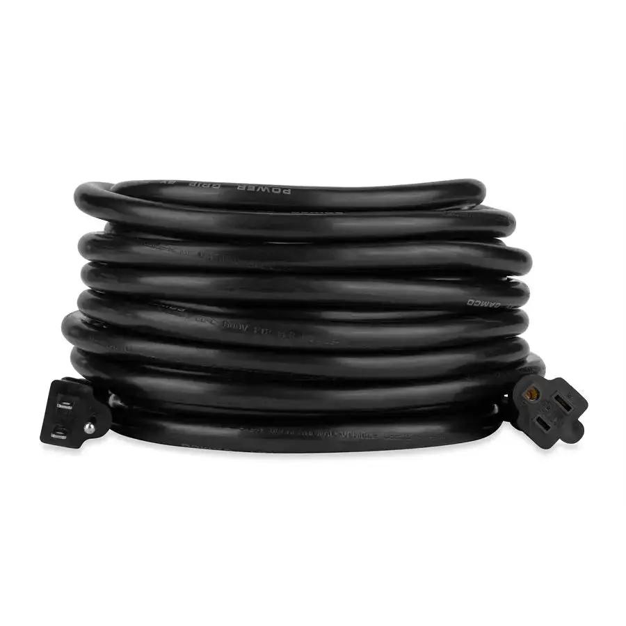 Camco 15A 30' Black Extension Cord (Part Number 55142) by CAMCO