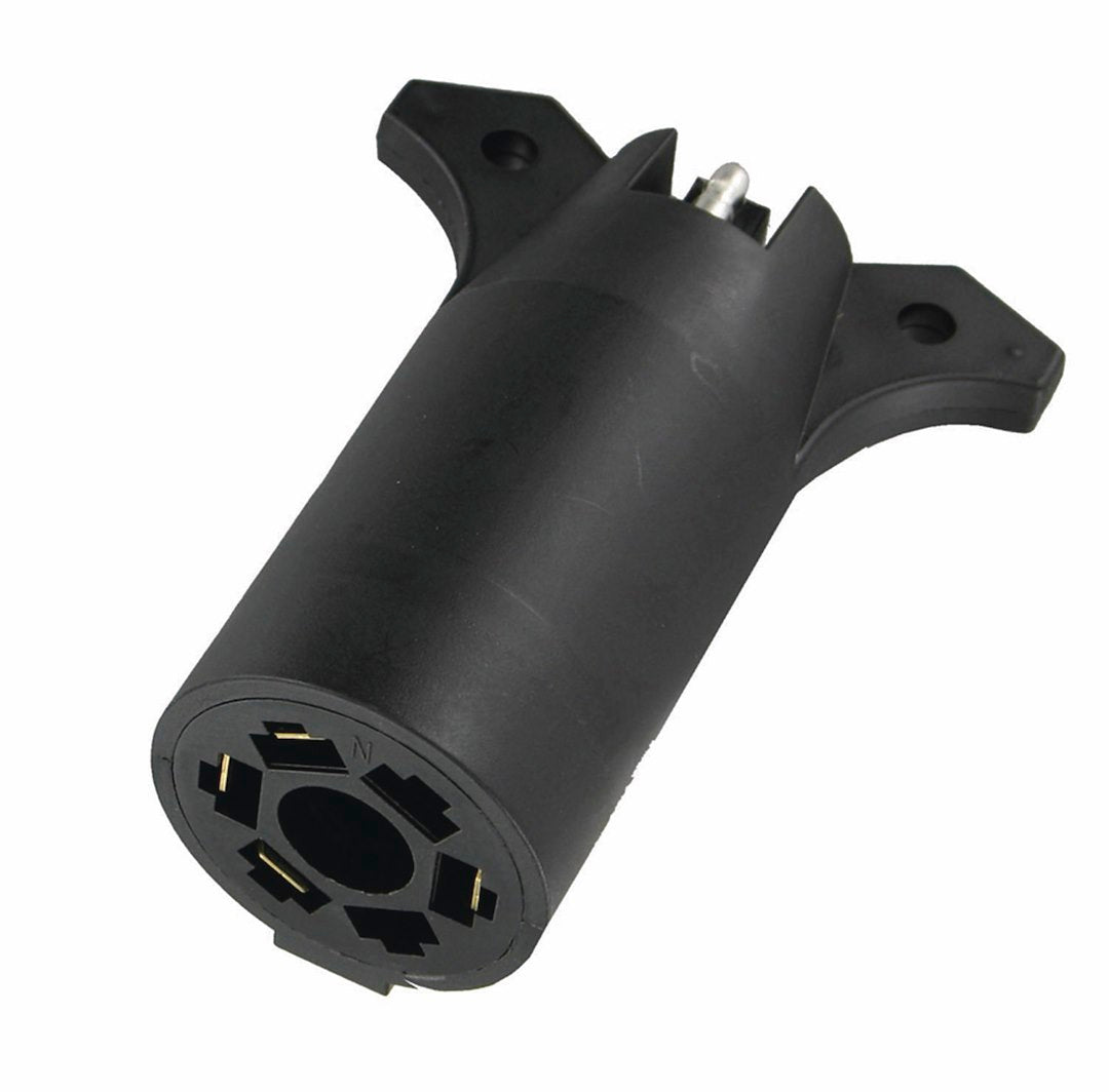Valterra LLC 4-Way Flat Adapter Plug - Durable RV Electrical Connector