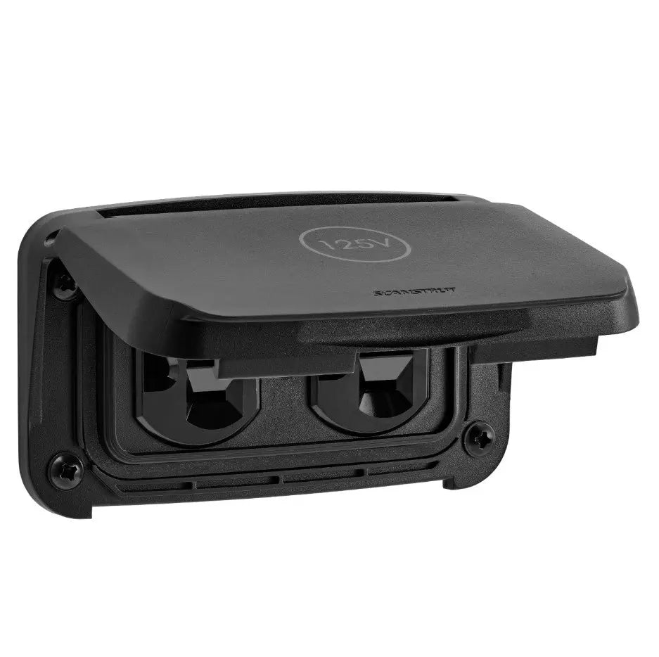 Scanstrut Ventura Series Dual 125V 20A AC Outlet (Part Number SCVP1)