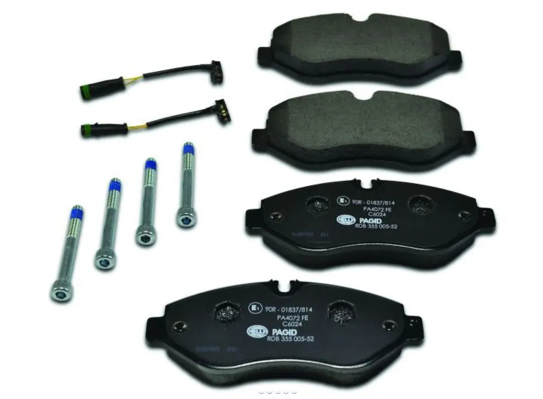 HELLA Brake Pad Set for Disc Brakes - Part Number 355005521