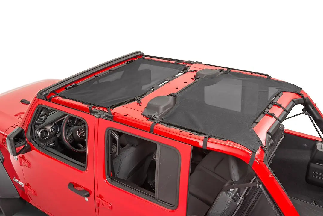 TRAILFX Mesh Bikini Top Plus for Jeep Wrangler – Model MBT002