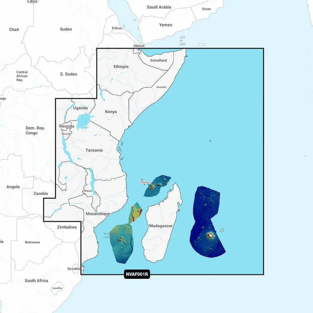Garmin Carto Africa East Navionics Vision - Part Number 010C122400