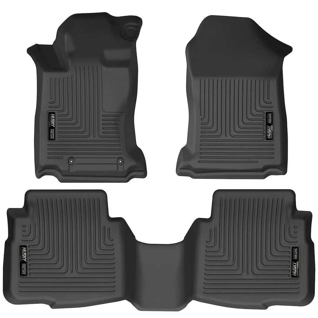 HUSKYLINER Front & 2nd Seat Floor Liners for Subaru Legacy and Outback (2020-2024)