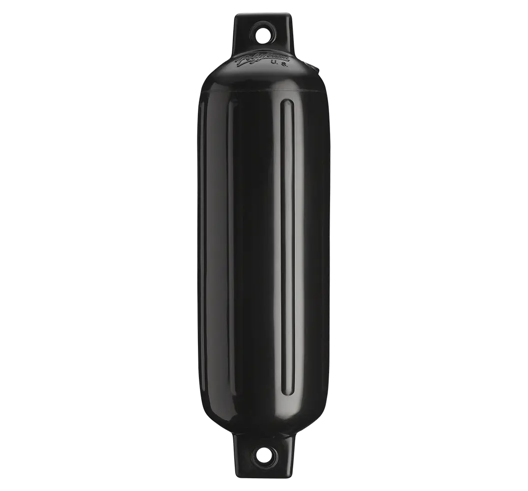 Polyform 5.5' x 19' Twin Eye Fender – Durable Marine Boat Fender for Safe Docking
