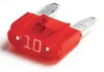 Littelfuse MIN10BP Mini Fuse, 10 Amps, Pack of 5