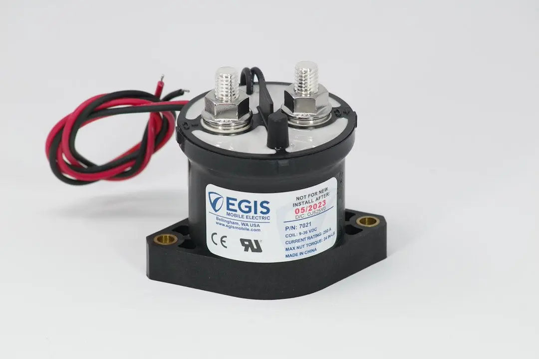 EGIS MOBILE Contactor 250A 12/24V - High-Performance Power Switch for Automotive and Industrial Use