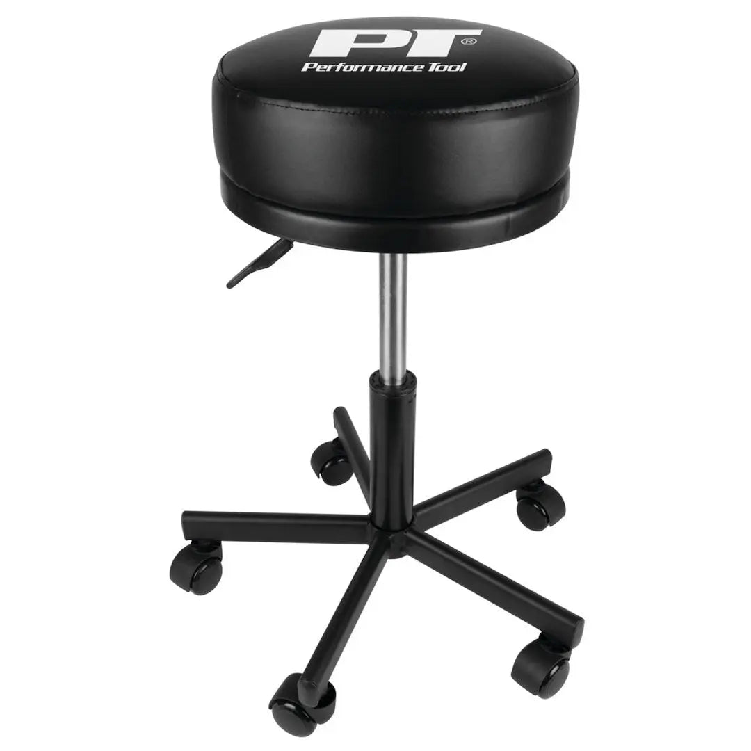 Perform Tool W85033 Pneumatic Rolling Shop Stool for Easy Mobility