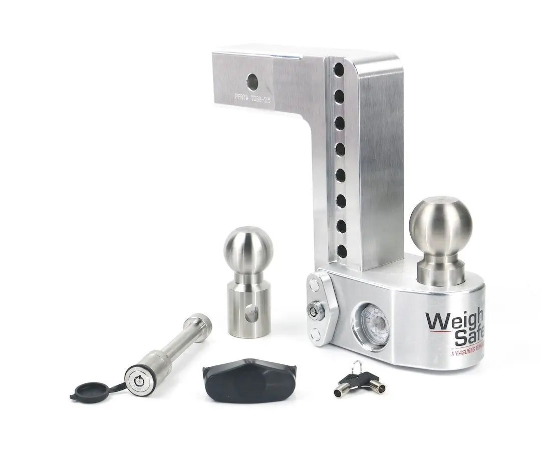 Weigh Safe 8' Drop Hitch with 2' Shank by WEIGH SAFE – Part No. WS825KA