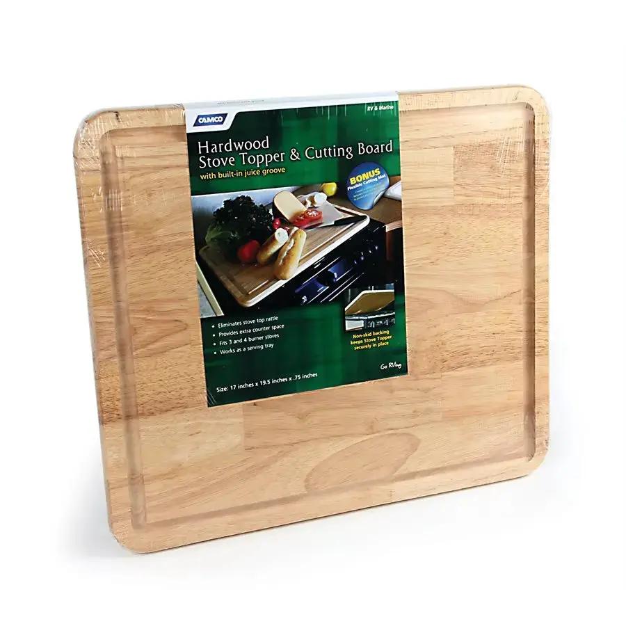 Camco Stove Topper Cutting Board - Durable Kitchen Prep Tool by CAMCO