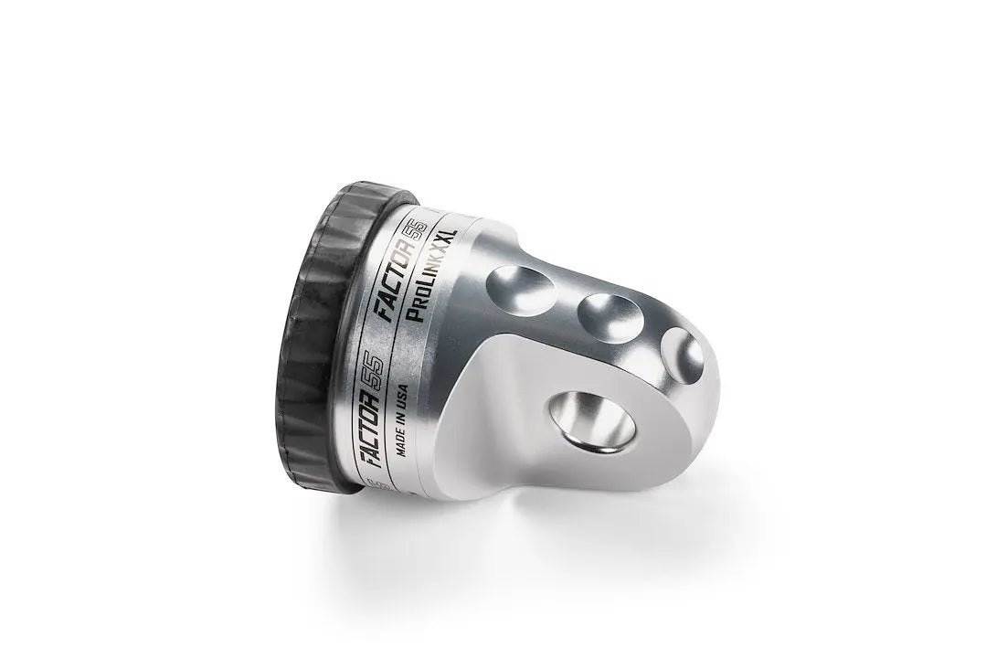 Factor 55 ProLink XXL Silver Heavy-Duty Winch Shackle Mount
