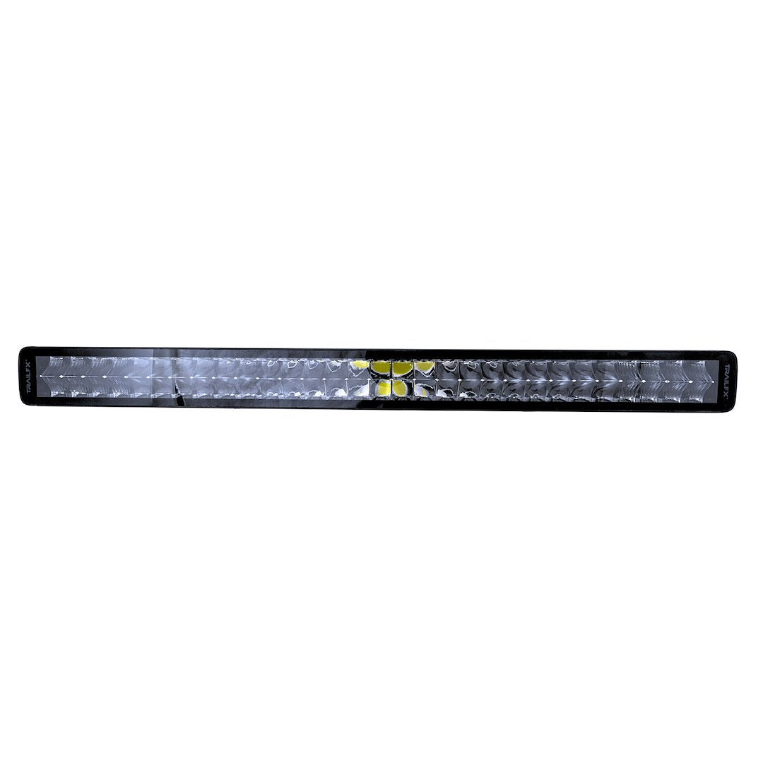 TrailFX 30-inch Double Row LED Light Bar with Black Combo Lens Cover – Model 30DRBKCM