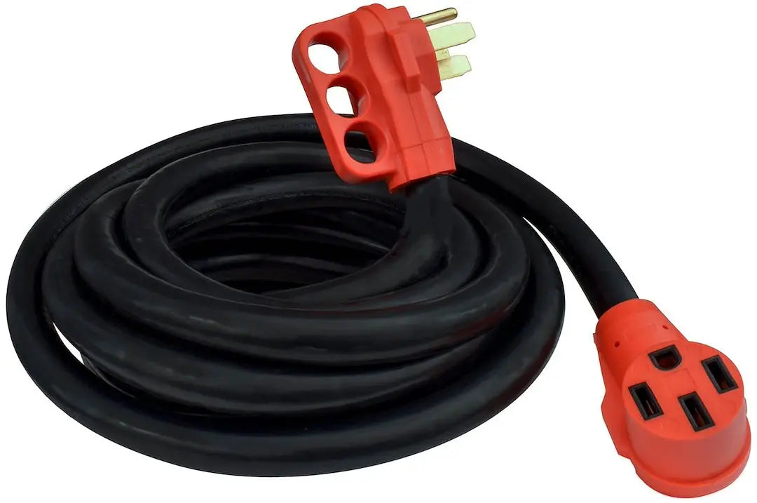 Valterra LLC 50A 25' Extension Cord - Heavy Duty Power Extension for RVs and Marine Applications