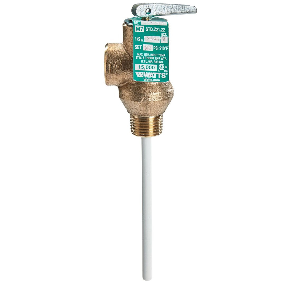 AQUALOCK 0121325 LF Pressure Relief Valve, 1/2-Inch, 150 PSI