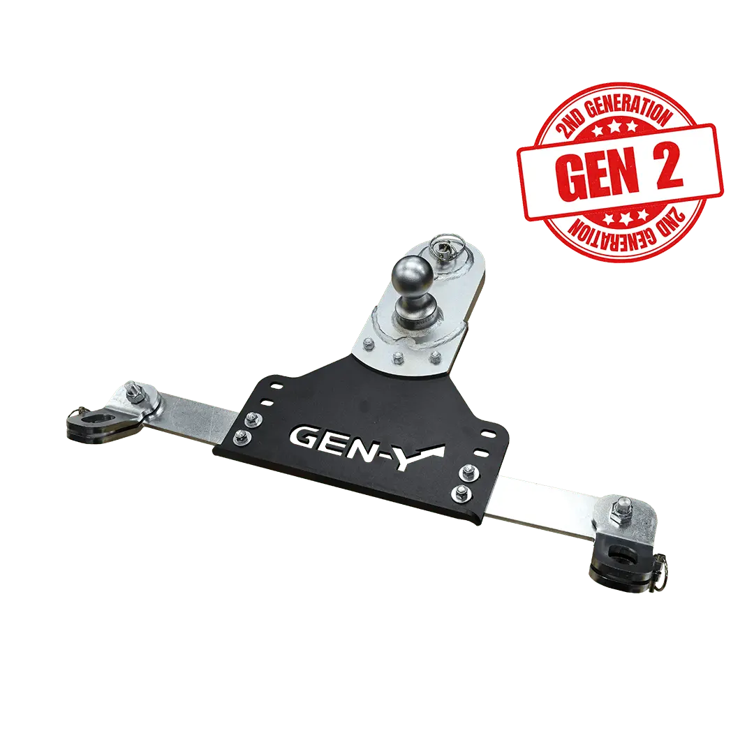 GEN-Y Hitch GH21015 Goosepuck 2 Offset Ball Hitch for Trailers and Towing