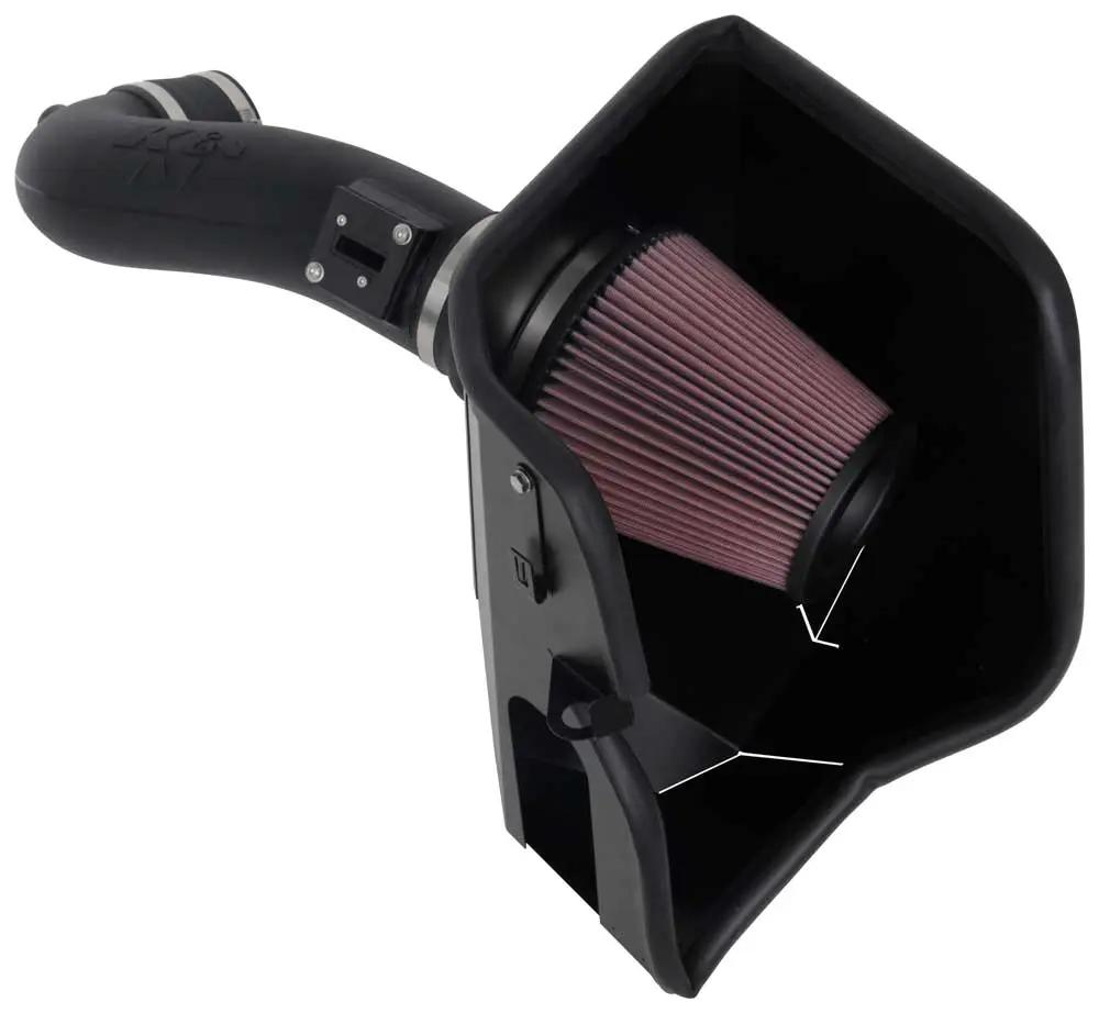 K&N Filter Performance Air Intake System (Part #633110) by K&N FILTER