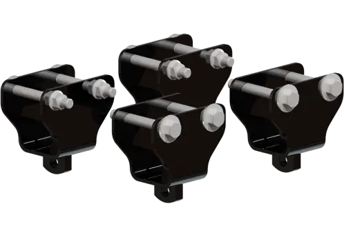 PullRite Part Number 2911 Short Mounting Feet Set – Heavy Duty Trailer Accessories