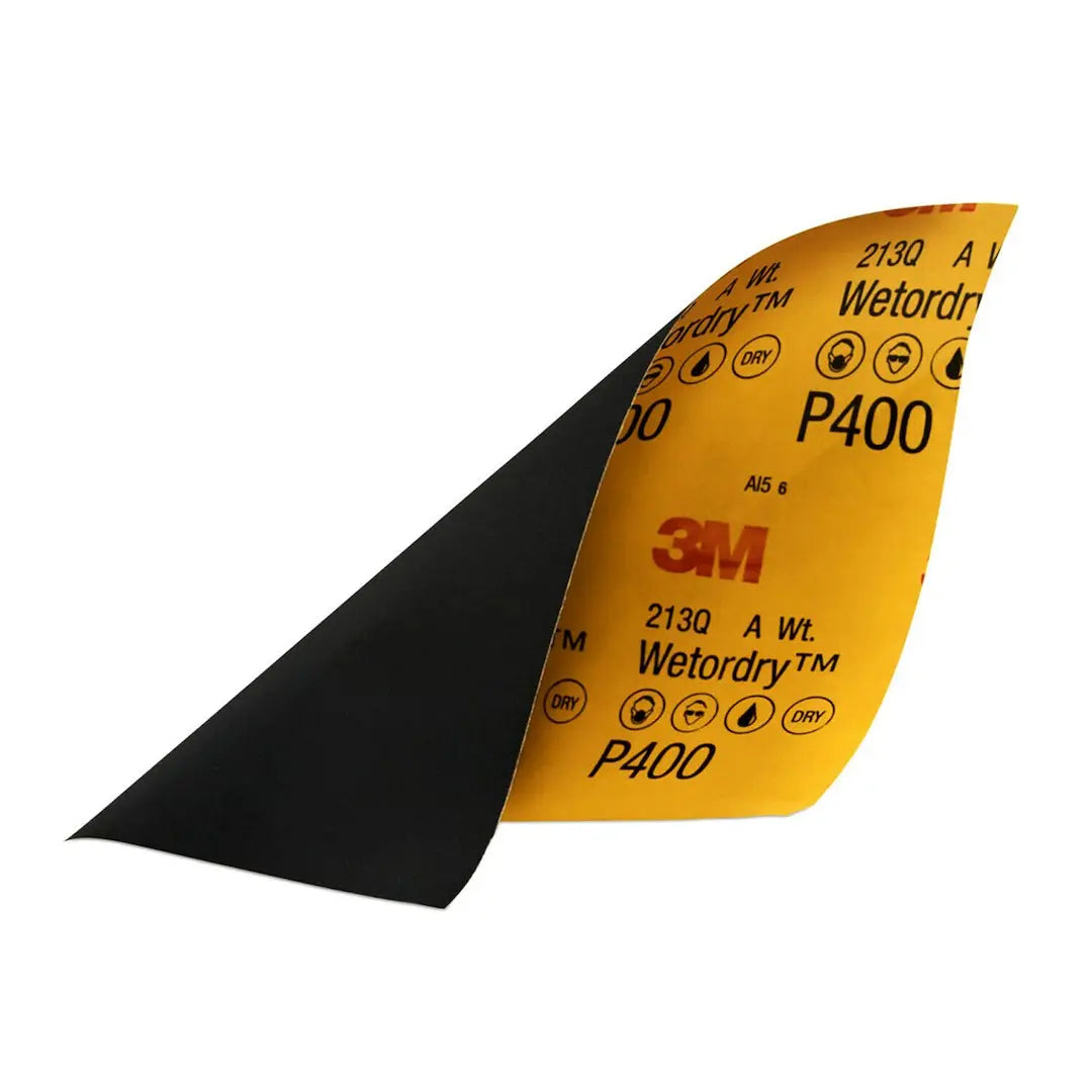 3M IMP Wet/Dry Sanding Sheet P400 - Fine Grit for Detailed Finishing and Surface Preparation