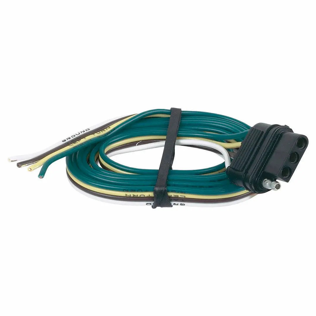 Husky Towing 4-Wire Flat Car End Trailer Wiring Connector - Part 13191