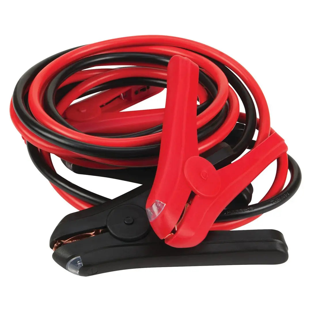 Perform Tool W1675 10 ft 4-Gauge Lighted Jumper Cables for Automotive Boosting