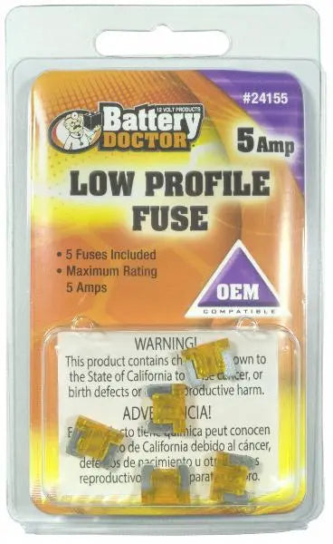 Wirthco Mini Fuse 5 Amp - Reliable Automotive Fuse Replacement