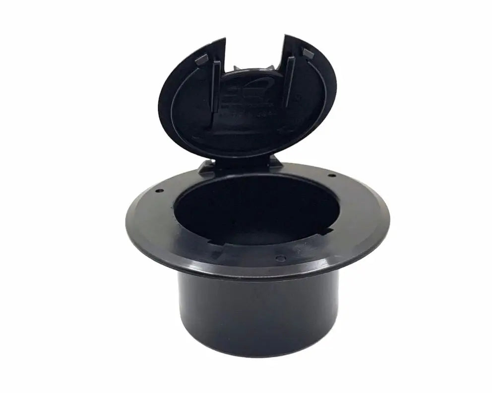JR Products Hatch - Cable with Black Finish, Part Number 5413A