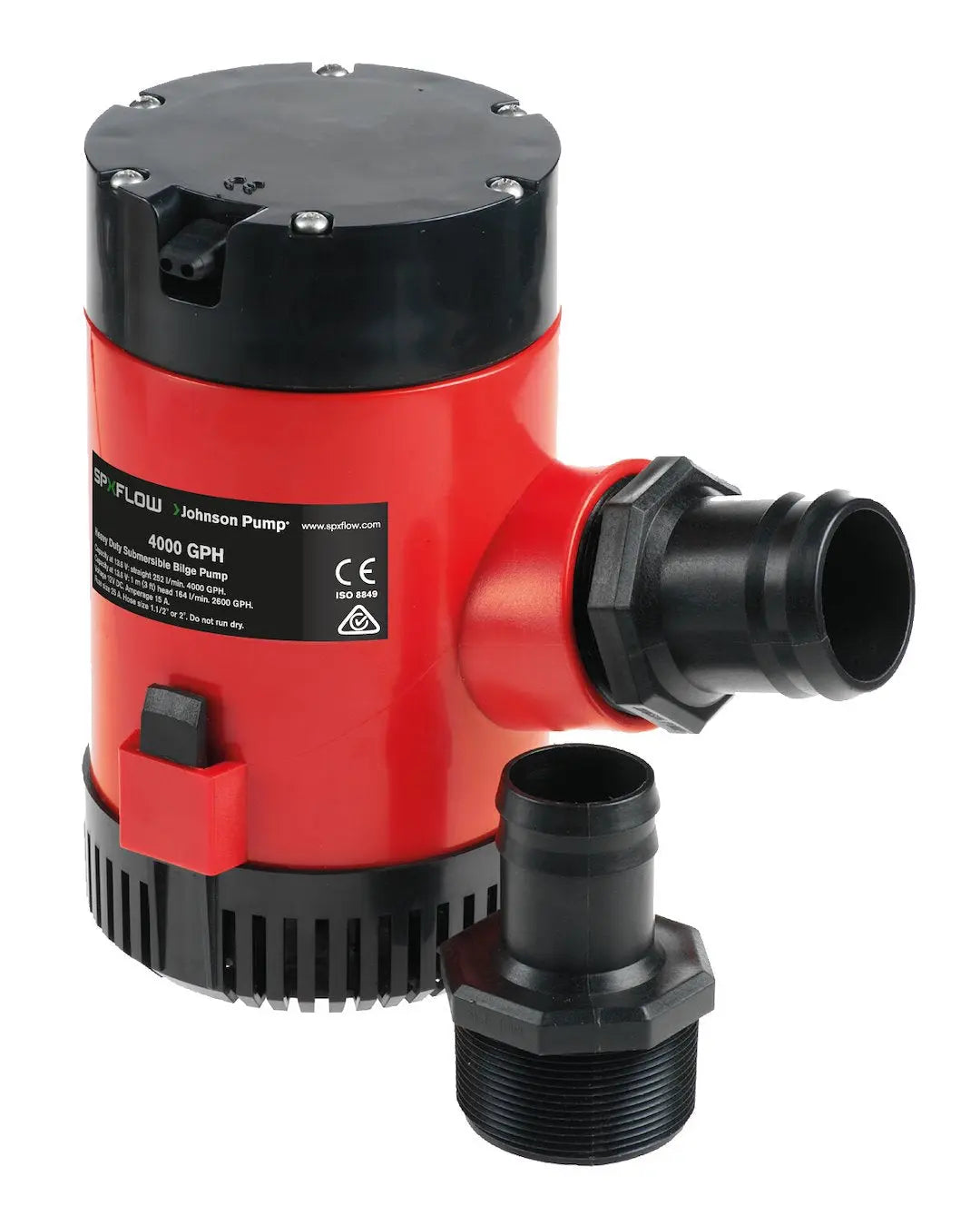 Johnson Pump HD Bilge Pump 40084 - 4000 GPH 24V No Switch