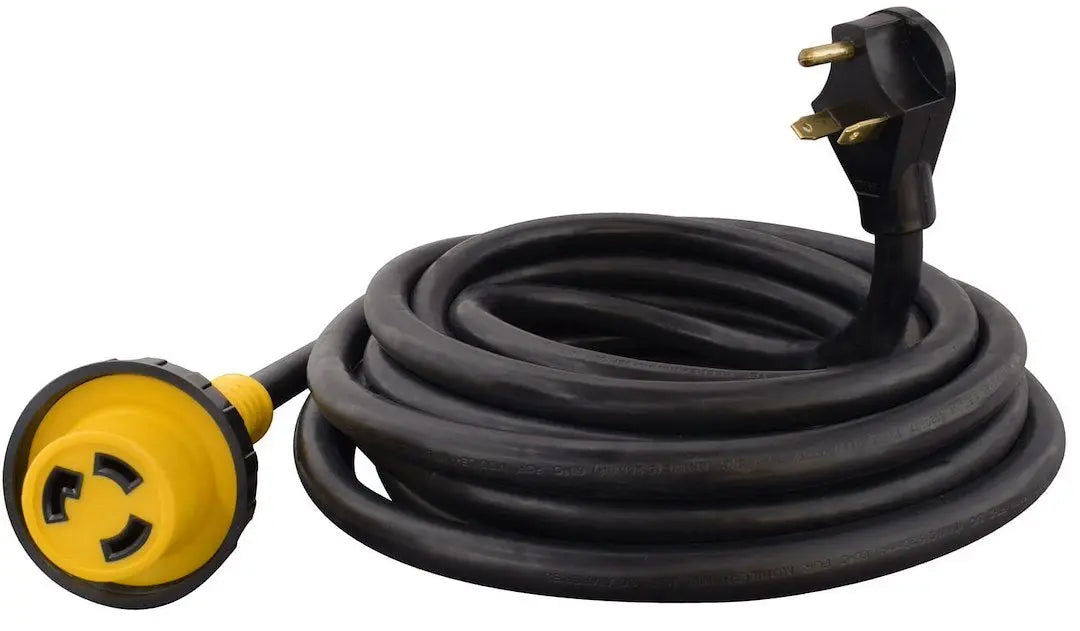Valterra LLC 30A 25' Detachable Power Cord in Black – Bulk Pack