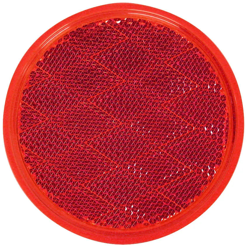 Peterson Manufacturing V475R 3' Steel Round Reflector - Durable Trailer Lighting Component