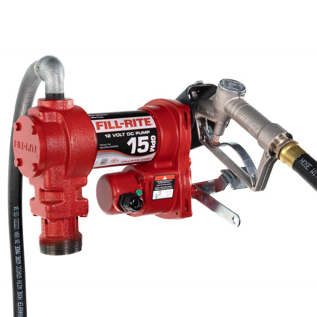 Fill-Rite 12VDC Pump with Accessories (Part No. FR1210H)