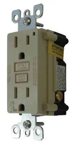 Valterra LLC VGF15V GFI Receptacle with Light - Waterproof Electrical Outlet