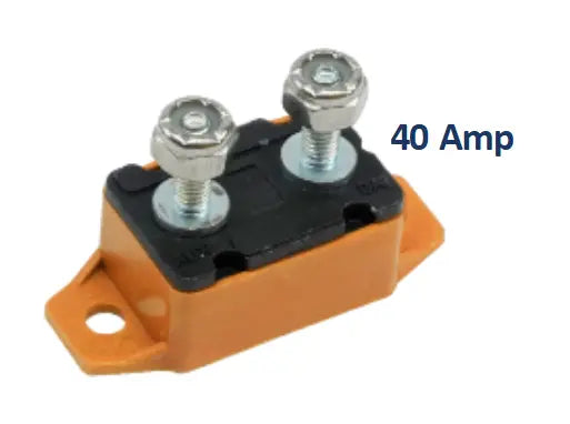 EGIS MOBILE Short Stop Breaker 40 Amp Marine Grommet - Reliable Circuit Protection